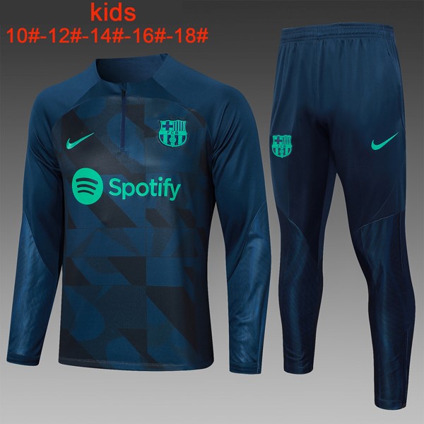 Kinder Sweatshirts Barcelona 2024 Blau 2